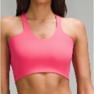 Lululemon Light Support Sport Bra Size XXS/XS in Glaze Pink